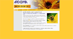 Desktop Screenshot of apidomia.cz
